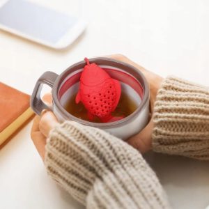 Oryginalny zaparzacz w kształcie ryby - Doskonały prezent dla miłośników herbaty!