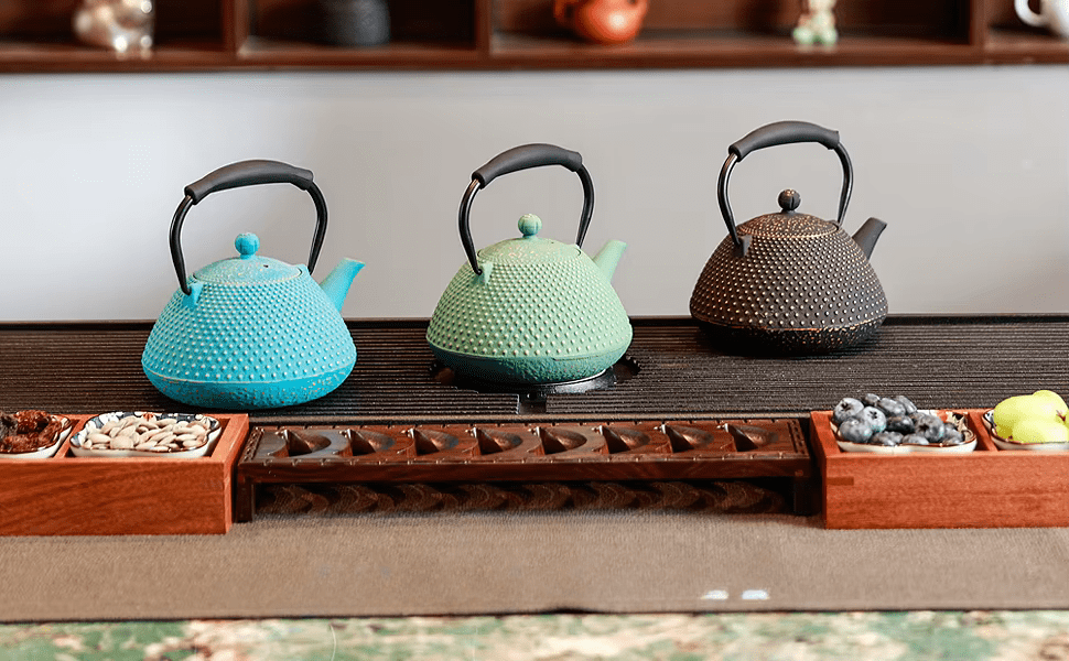 Żeliwny Dzbanek 780 ml – Wyjątkowy Design dla Miłośników Herbaty - obrazek 2