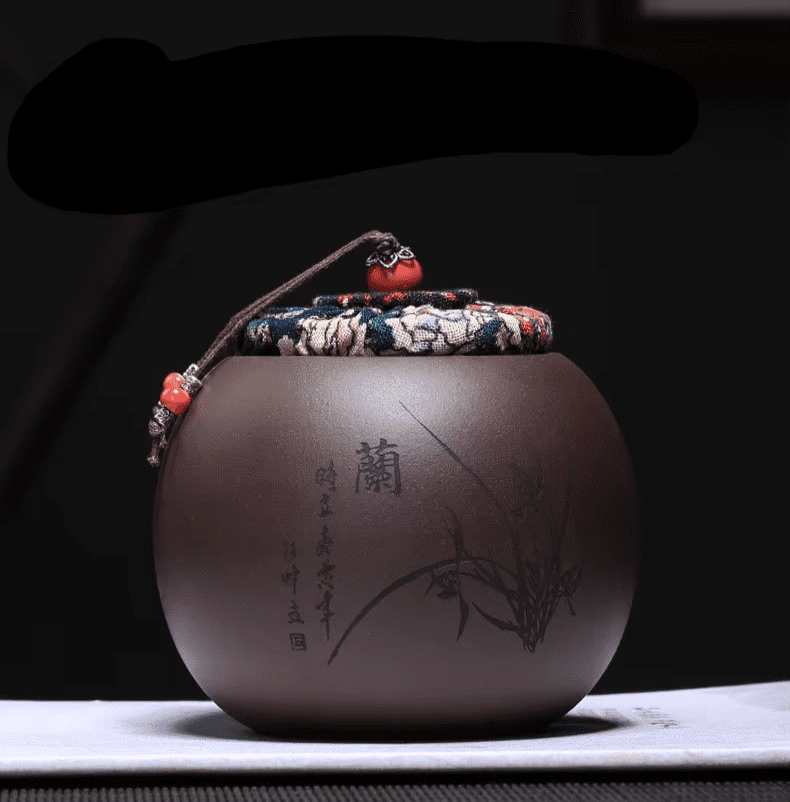 Gliniany Szczelny Pojemnik na Herbatę 500 ml dla Koneserów Smaku - obrazek 7