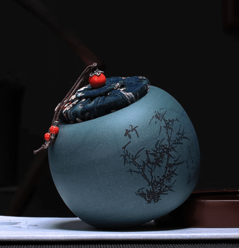 Gliniany Szczelny Pojemnik na Herbatę 500 ml dla Koneserów Smaku - obrazek 10