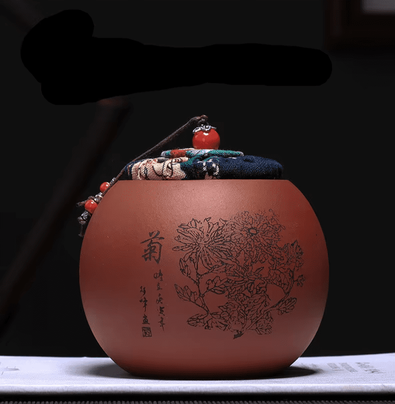 Gliniany Szczelny Pojemnik na Herbatę 500 ml dla Koneserów Smaku - obrazek 11