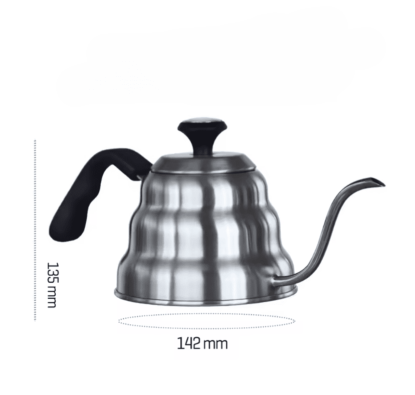 Precyzyjny czajnik do parzenia alternatywnego 1,0 / 1,2 L ze stali nierdzewnej z termometrem - obrazek 7