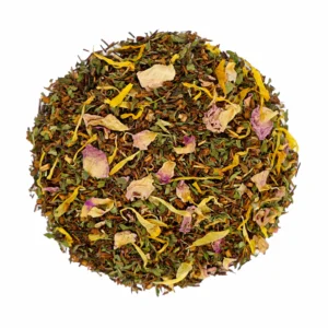 Herbata Rooibos Fresh Mint - Świeżość mięty i delikatność róży w filiżance