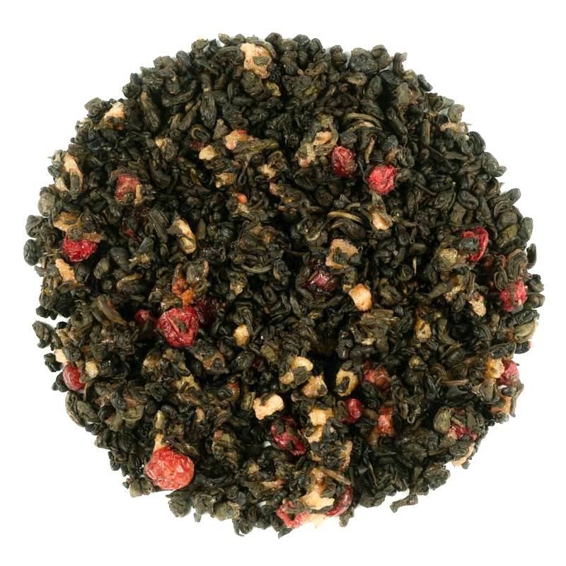 Czerwona porzeczka i liście herbaty - Idealne połączenie
