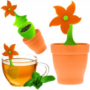 Ożyw swoją herbacianą przygodę z wyjątkowym zaparzaczem w kształcie kwiatka!
