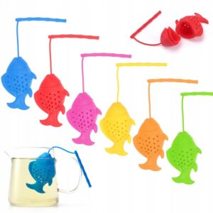 Oryginalny zaparzacz w kształcie ryby - Doskonały prezent dla miłośników herbaty!