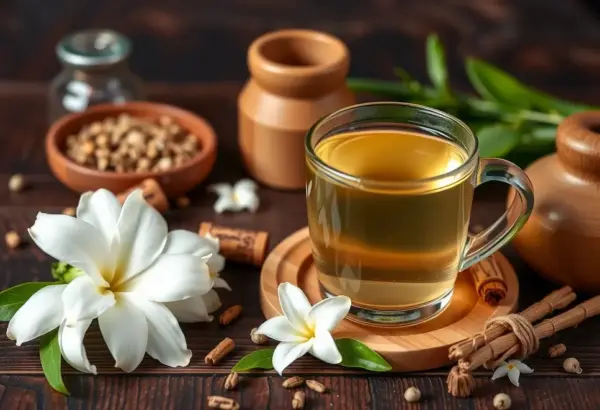 Relaksujący Wpływ Aromatu Jaśminu i Zdrowotne Korzyści Zielonej Herbaty