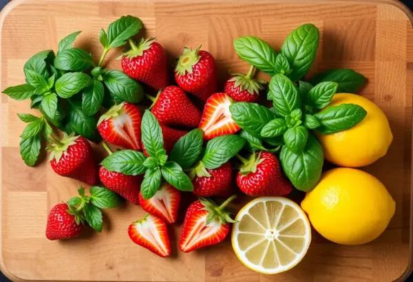 Idealne składniki do aromatycznej mrożonej herbaty Mohito