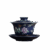 Ceramiczny Gaiwan 150 ml – Ręcznie Malowane Kwiatowe Wzory dla Miłośników Herbaty