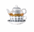 Ceramiczny Zestaw Tea For One w Kratkę z Zaparzaczem