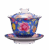 Kwiatowy Gaiwan 200 ml – Elegancka Porcelana w 6 Wariantach Kolorystycznych