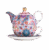 Kolorowy Tea For One – Ceramiczny Czajniczek z Filiżanką (400/220 ml)