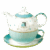 Europejski Zestaw Tea for One – Porcelanowy Dzbanek 480 ml + Filiżanka 260 ml