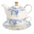 Luksusowy Zestaw Tea For One w Kwiatowy Wzór – Porcelana Retro dla Miłośników Herbaty