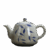 Ręcznie Malowany Dzbanek Ceramiczny 900 ml – Vintage Styl dla Miłośników Herbaty